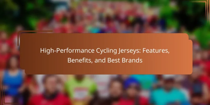 High-Performance Cycling Jerseys: Features, Benefits, and Best Brands